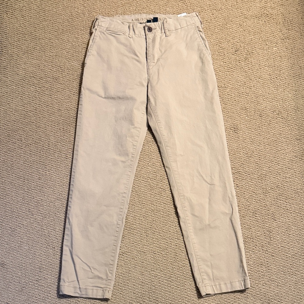 American Eagle Outfitters Men's Tan Chino Pants